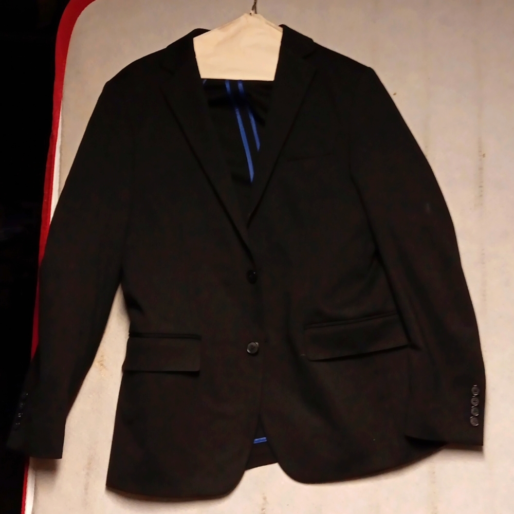 Apt 9 Premier Flex Essential Slim Fit Suit Coat (Jet Black)